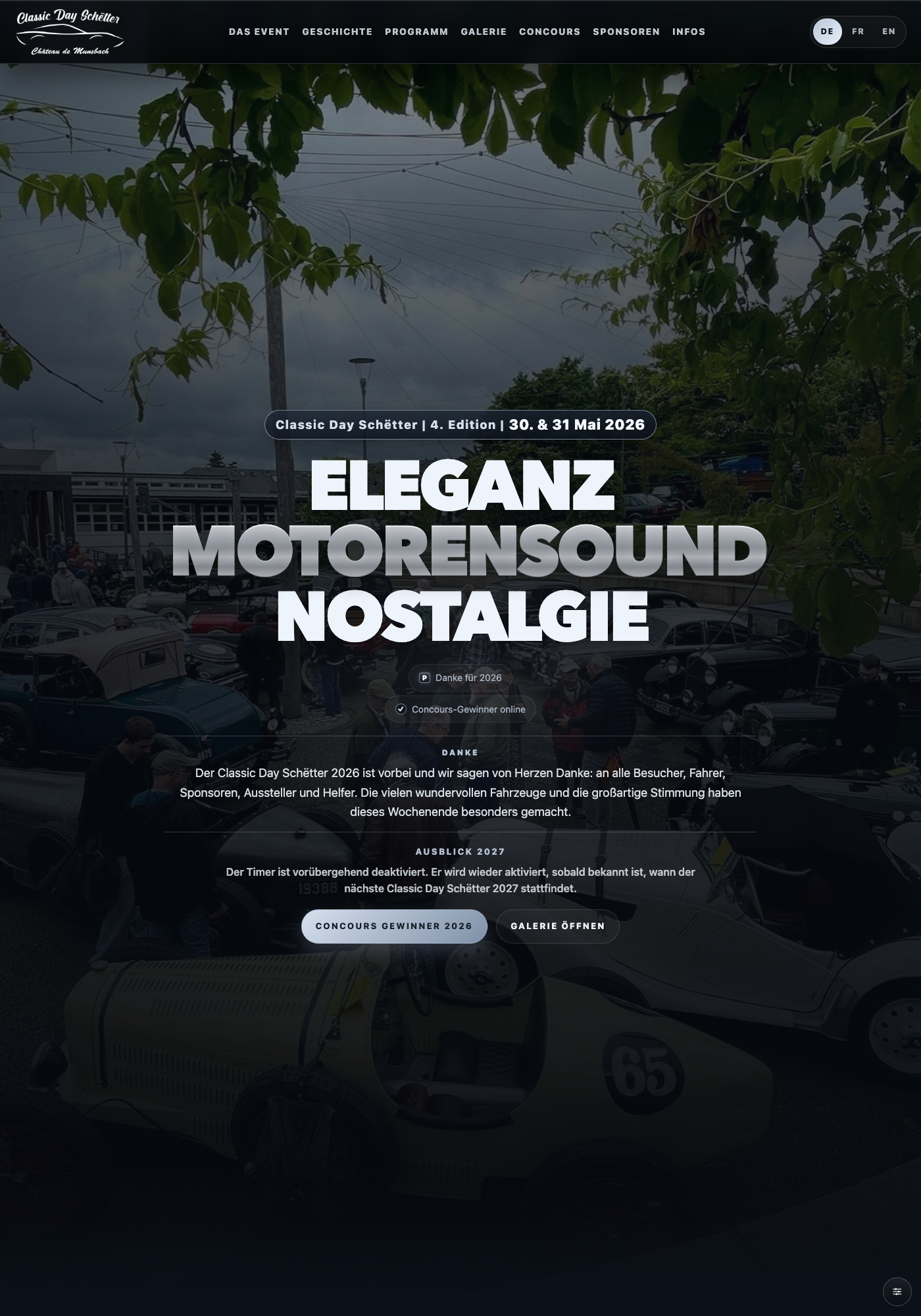 Website von Classy Day Schëtter