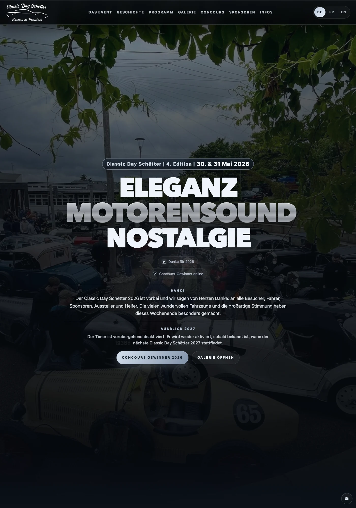 Website von Classy Day Schëtter